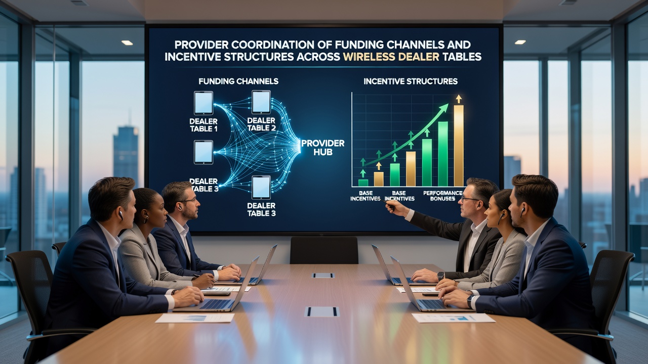 Illustration of synchronized bonus activation between mobile live dealer tables and progressive accumulator reel displays