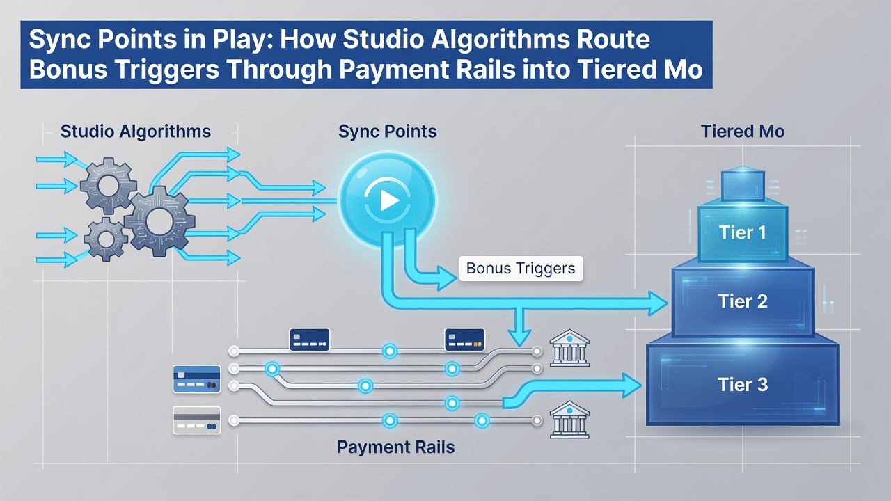 Tiered mobile jackpot progressions updated through synchronized studio and payment systems